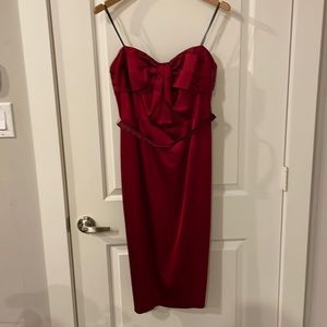 NWT abs collection beautiful red cocktail dress size 10
